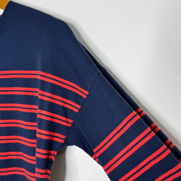 La Ligne blue/red striped top Women's Size Small - Picture 3 of 9